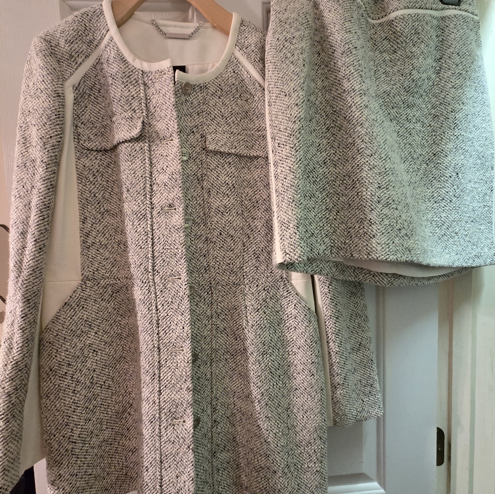 Jacket and matching skirt